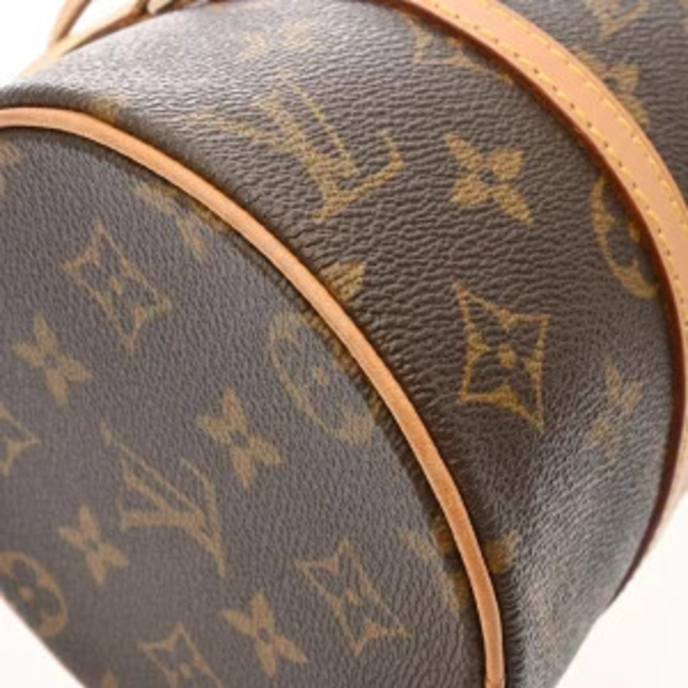 Louis Vuitton Monogram Papillon Handbag Canvas Brown View 6